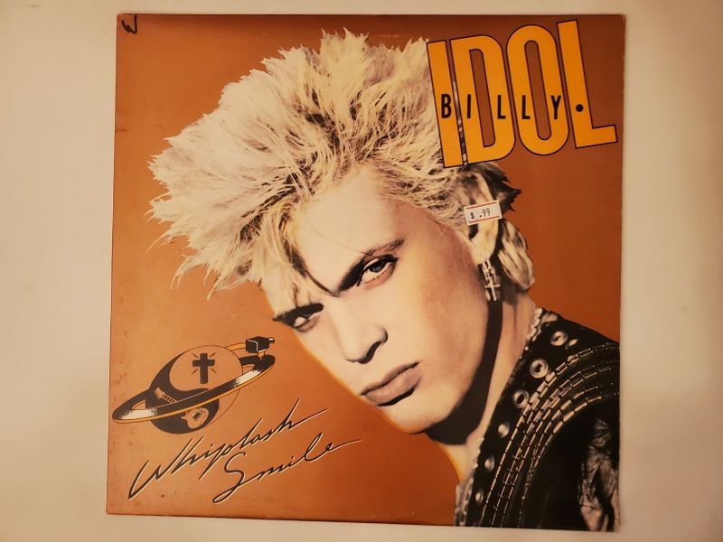 Billy Idol Whiplash Smile vinyl record